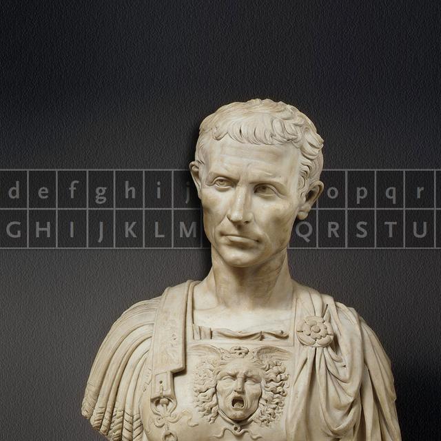 César et le chiffrement. © Metmuseum, Wikimedia commons, DP