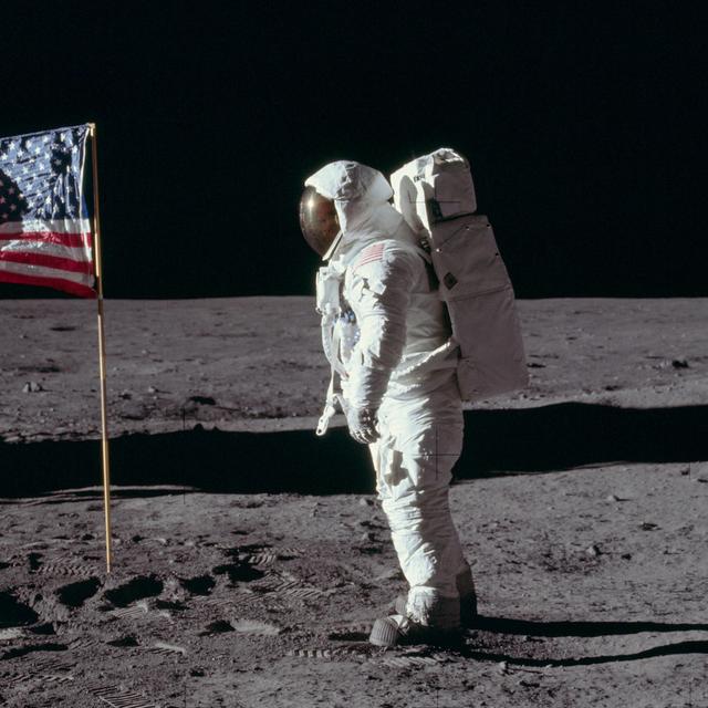 L’Homme a-t-il réellement posé le pied sur la Lune en 1969 ? Face aux « nombreuses incohérences » soulevées par certains, les preuves scientifiques peinent à convaincre. © Project Apollo Archive, Flickr, Domaine public