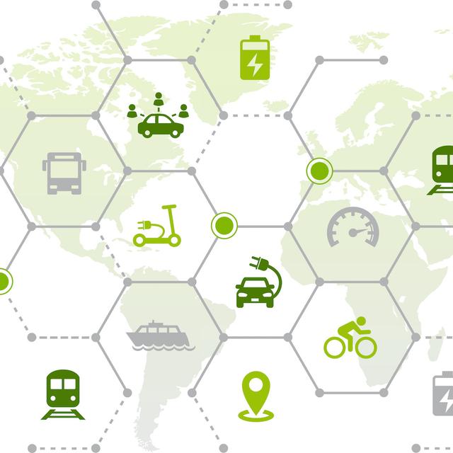 Pour rendre la mobilité plus durable, il existe déjà plusieurs solutions. Et d’autres restent à imaginer. © j-mel, Adobe Stock