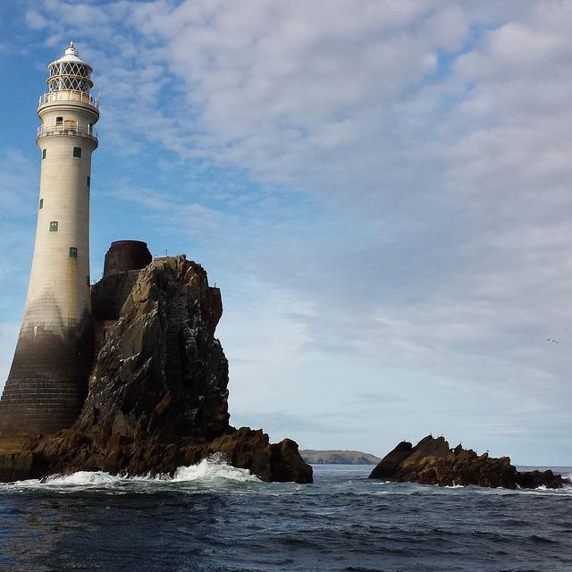 Irlande le phare de Fastnet : sa première lumière a été émise le 1er janvier 1854