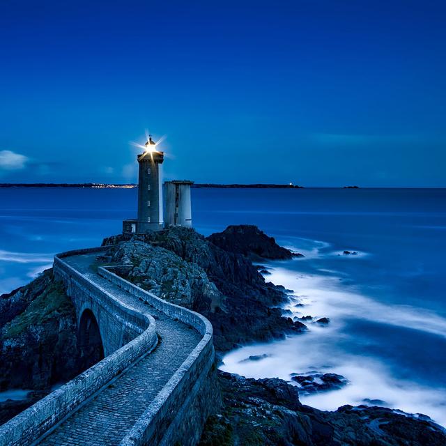 Bretagne, le phare du Petit Minou à Plouzané