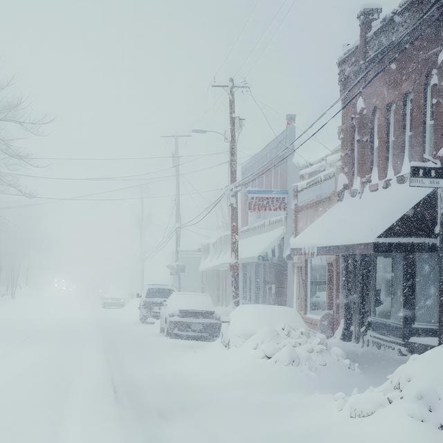 Entre dimanche et lundi, la moitié des États-Unis a été balayée par la tempête de neige Blair. © Thirawat, Adobe Stock