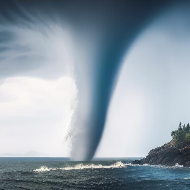 Les trombes marines sont courantes sur les côtes grecques, mais rarement aussi spectaculaires que celle observée mardi. © XaMaps, Adobe Stock