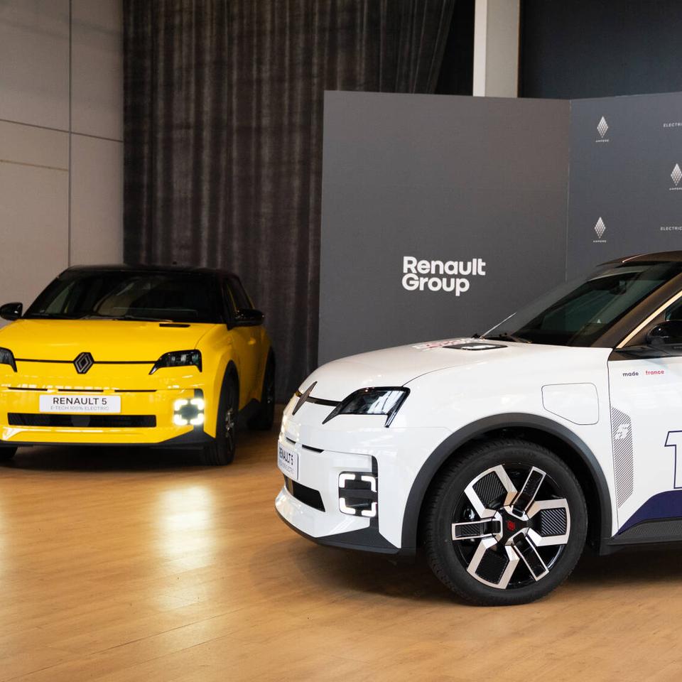 La Renault 5 E-Tech électrique décroche une nouvelle victoire face à ses concurrentes. © Renault