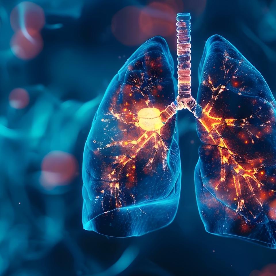 Dans 85 % des cas, le développement du cancer du poumon est attribué au tabagisme. Une étude américaine désigne un autre potentiel coupable : notre alimentation. © Anastasiia, Adobe Stock&nbsp;