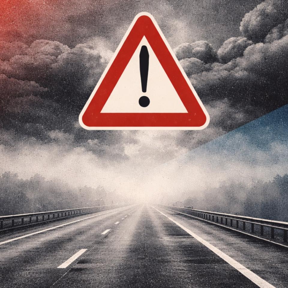 La neige va tomber en plaine ces prochains jours, avec un risque important pour les automobilistes en fin de semaine. © XD avec ChatGPT