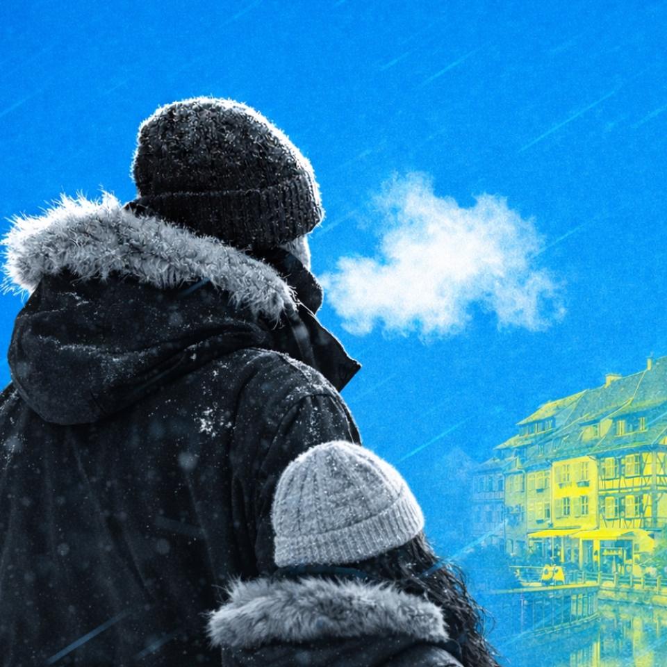 Le niveau de vigilance «&nbsp;grand froid&nbsp;»&nbsp;a été activé dans de nombreux départements à l'est.&nbsp;&nbsp;@ XD avec ChatGPT