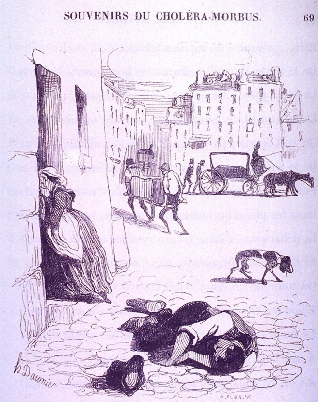 Napoléon III épidémie de choléra 1866 - Jetons et Medailles